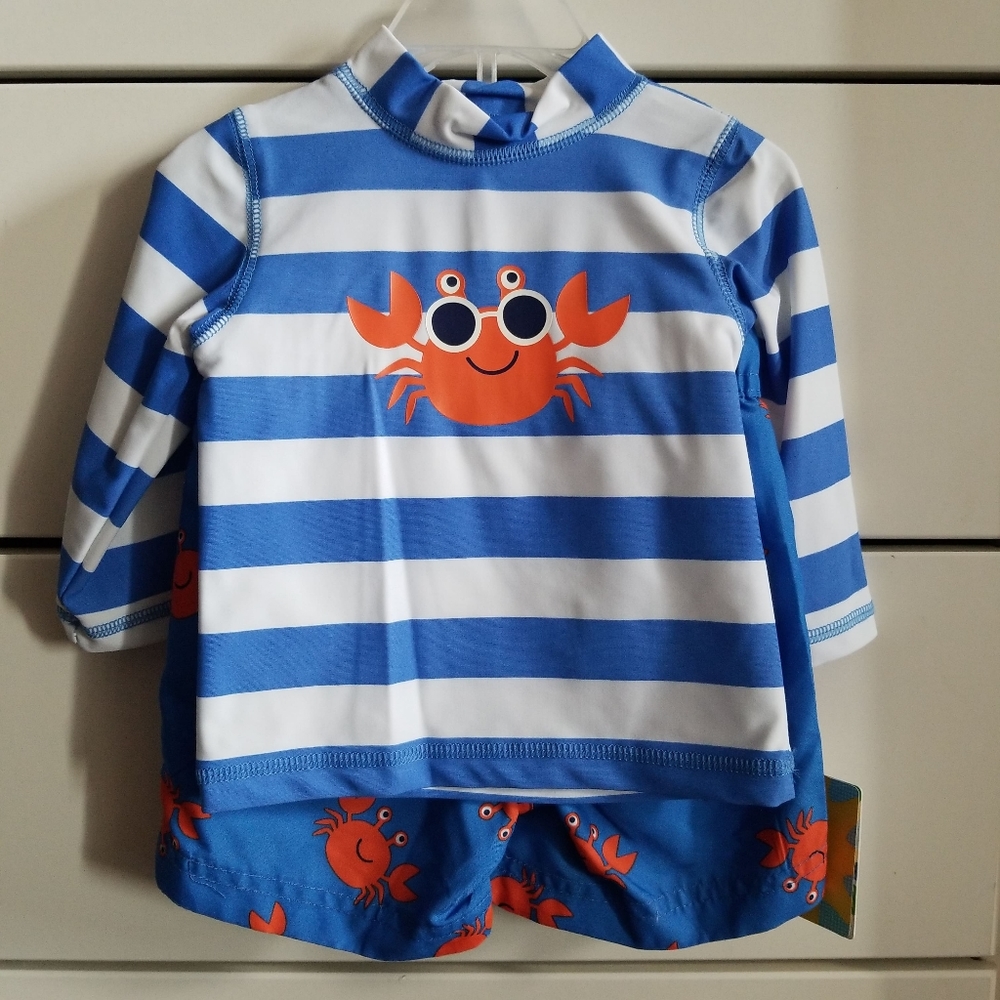 Little Me 2-Piece Rashguard Set